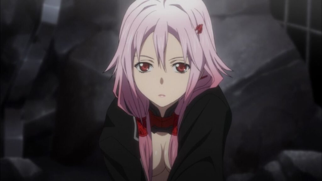 Inori Yuzuriha (Guilty Crown) Personagens de Cabelo Rosa FEMININO