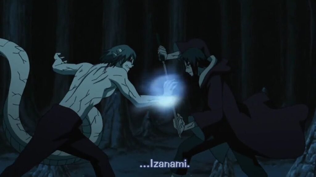 Izanami ITACHI VS KABUTO