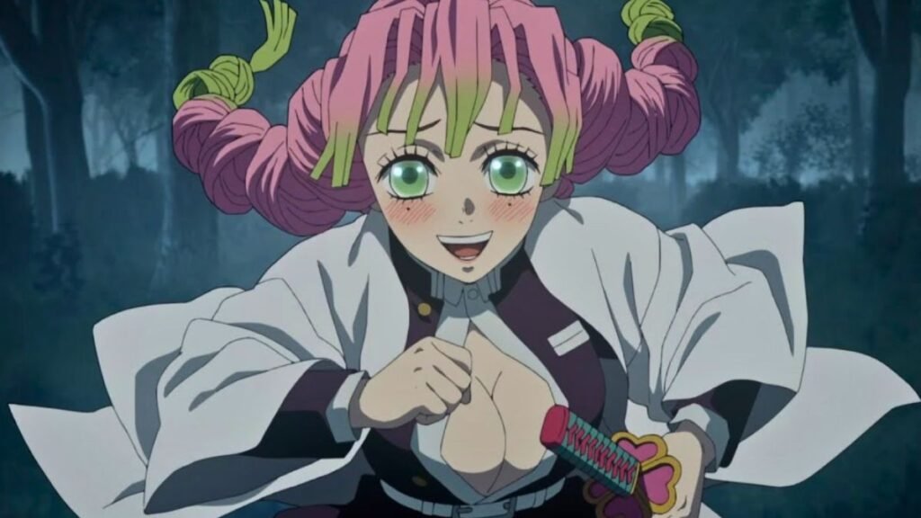 Mitsuri Kanroji (Kimetsu no Yaiba) personagens de cabelo rosa
