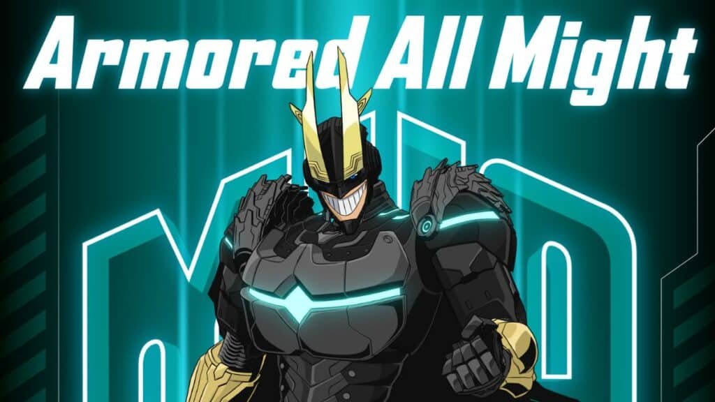 My Hero Academia All Might Armadurado