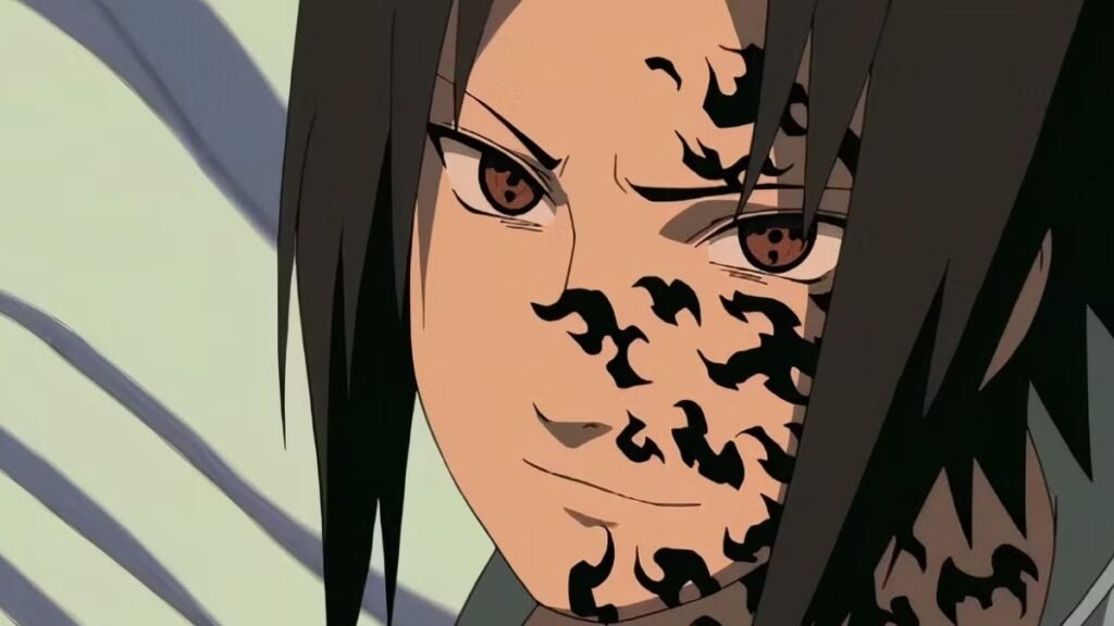 Sasuke Marca Orochimaru
