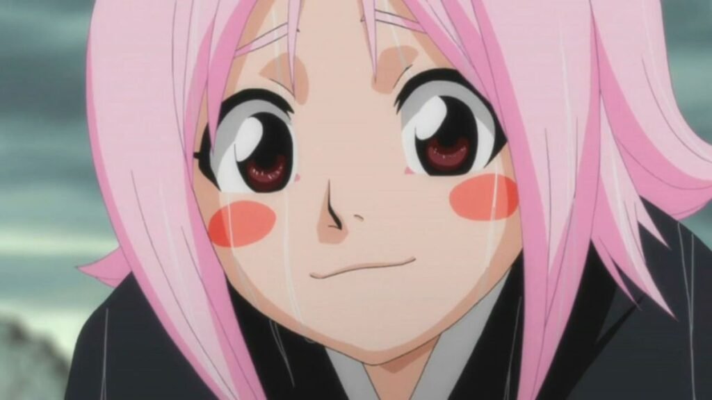 Yachiru Kusajishi (Bleach) personagem de cabelo rosa bleach