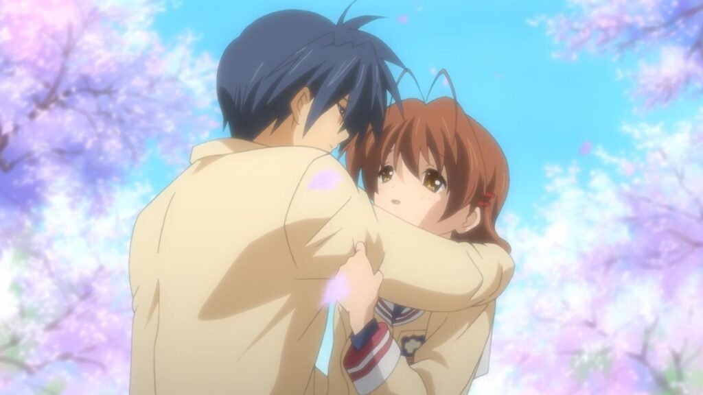 animes de beijo Clannad After Story