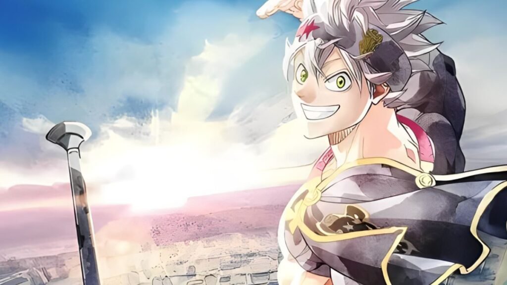o mangá de Black Clover Asta