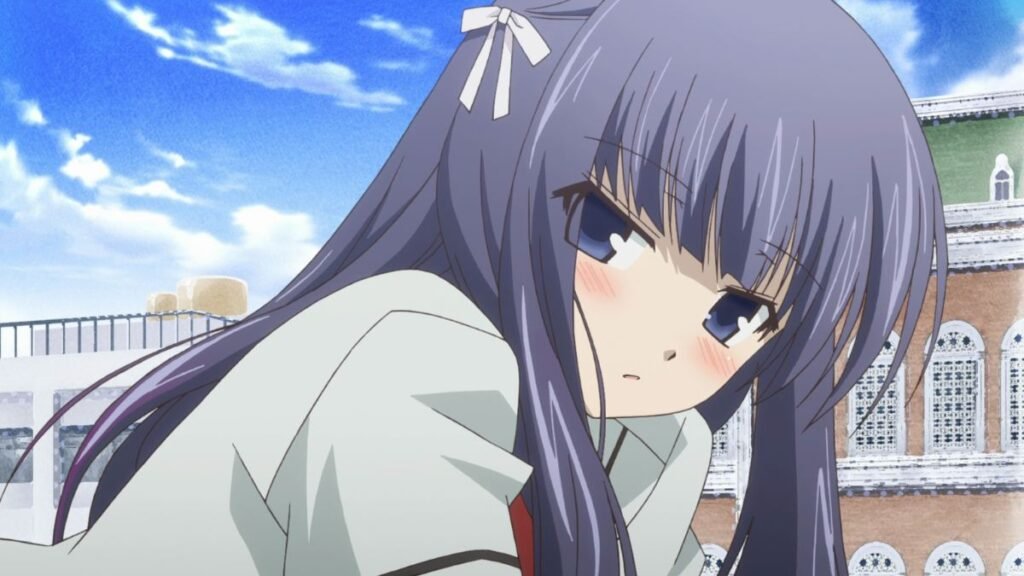 yandere do cabelo roxo Shouko Kirishima (Baka to Test)