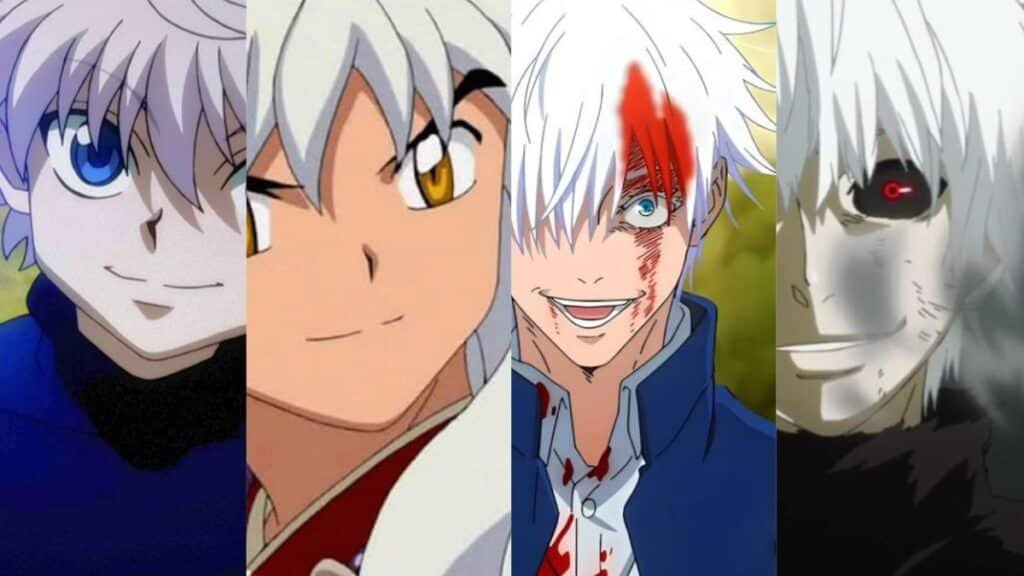 10 Personagens de Cabelo Branco Mais Incríveis dos Animes - Descubra Quem São