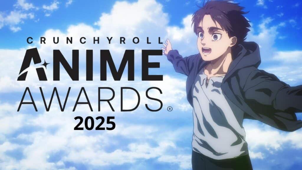 Crunchyroll Anime Awards 2025 homenageará Attack on Titan com o primeiro Global Impact Award da história