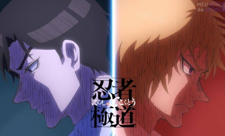 Novo Anime de Luta Ninja vs Gokudo - Primeiro Visual e Trailer Estreiam em Outubro de 2025