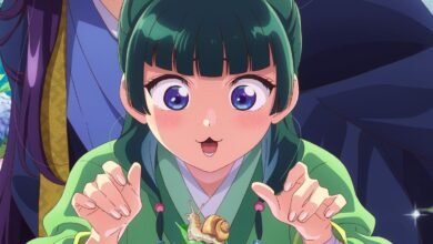 Maomao e Jinshi estrelam ilustração de despedida de The Apothecary Diaries