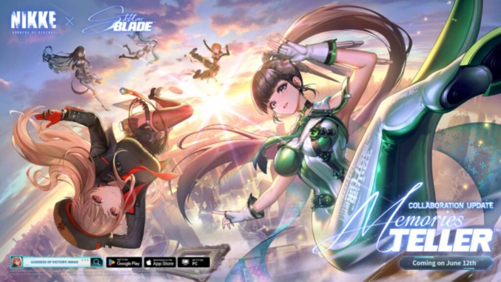 Novas personagens jogáveis chegam com força total no Crossover de Nikke e Stellar Blade