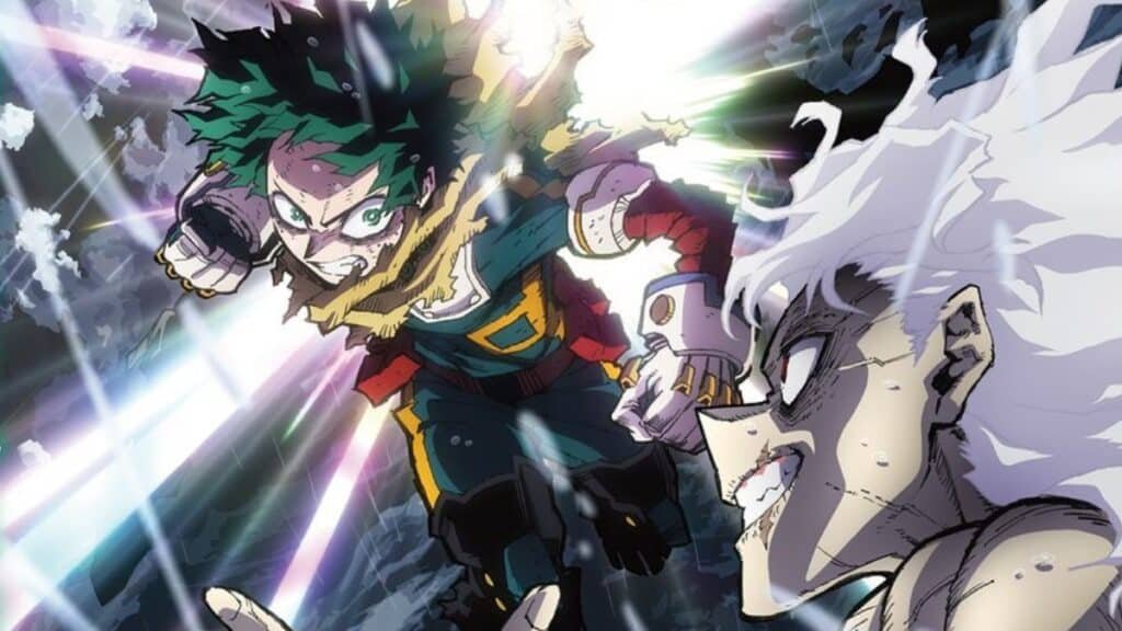 My Hero Academia 8ª Temporada Ganha Visual Inédito com Deku vs Shigaraki e Data de Estreia em Outubro 1 8ª temporada de My Hero Academia Novo visual poderoso de Deku vs Shigaraki