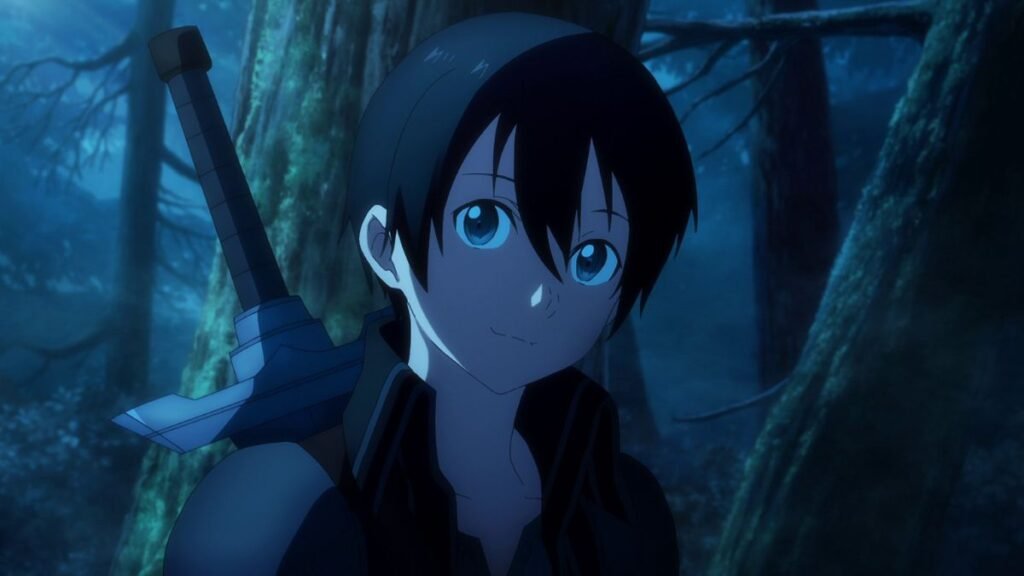 A evolução de Kirigaya Kazuto ao longo dos anos