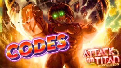 Attack on Titan Revolution Codes (Julho 2025): Spins, boosts e recompensas raras 10 Attack on Titan Revolution Codes AOT Revolution codes