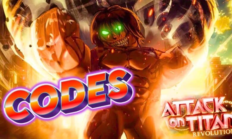 Attack on Titan Revolution Codes AOT Revolution codes