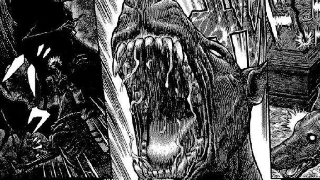 Berserk 383 e Berserk 384 Spoilers do Hellhound caixão e casca
