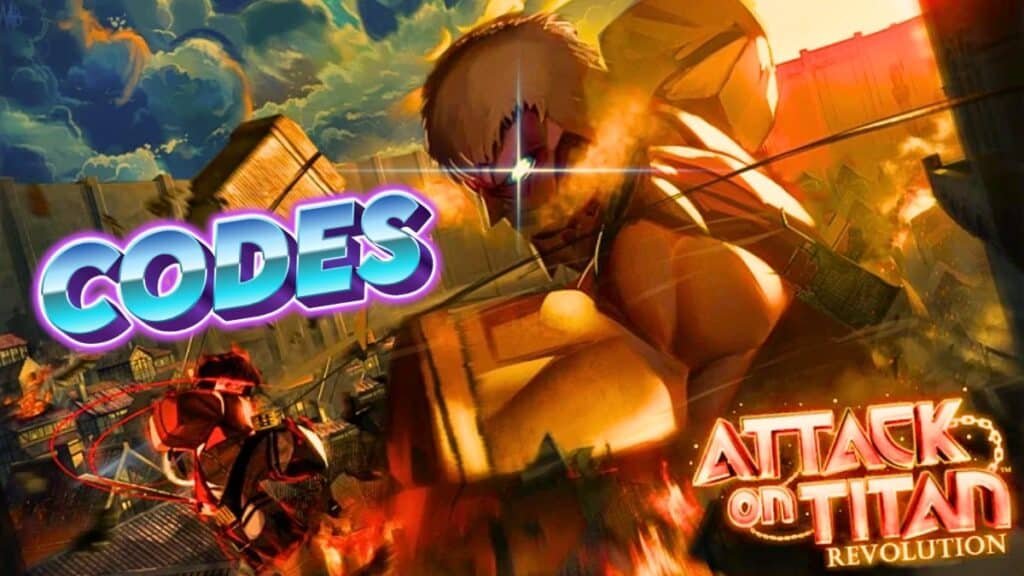 Attack on Titan Revolution Codes (Julho 2025): Spins, boosts e recompensas raras 2 Códigos Attack on Titan Revolution AOT Revolution codes Attack on Titan Revolution Code