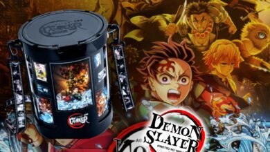 Demon Slayer terá balde de pipoca exclusivo para o filme Infinity Castle
