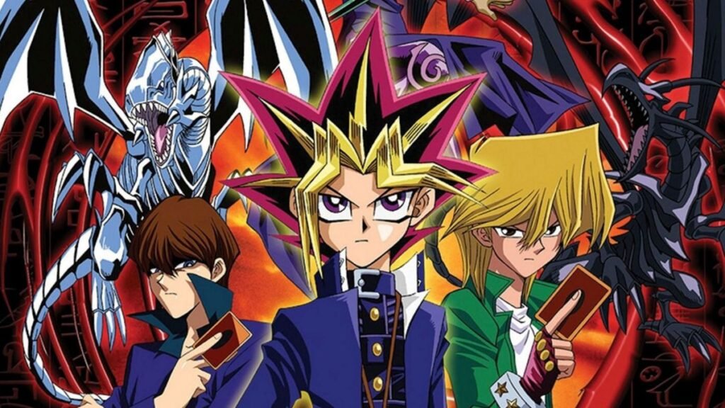 “É hora do duelo!” no estilo Nike e Yu-Gi-Oh! 