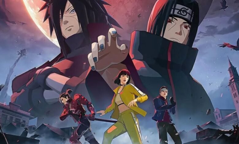 Itachi e Madara chegam ao Free Fire em agosto com nova colaboração de Naruto