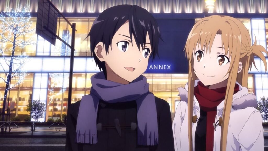 O que aconteceu com Kirito e Asuna