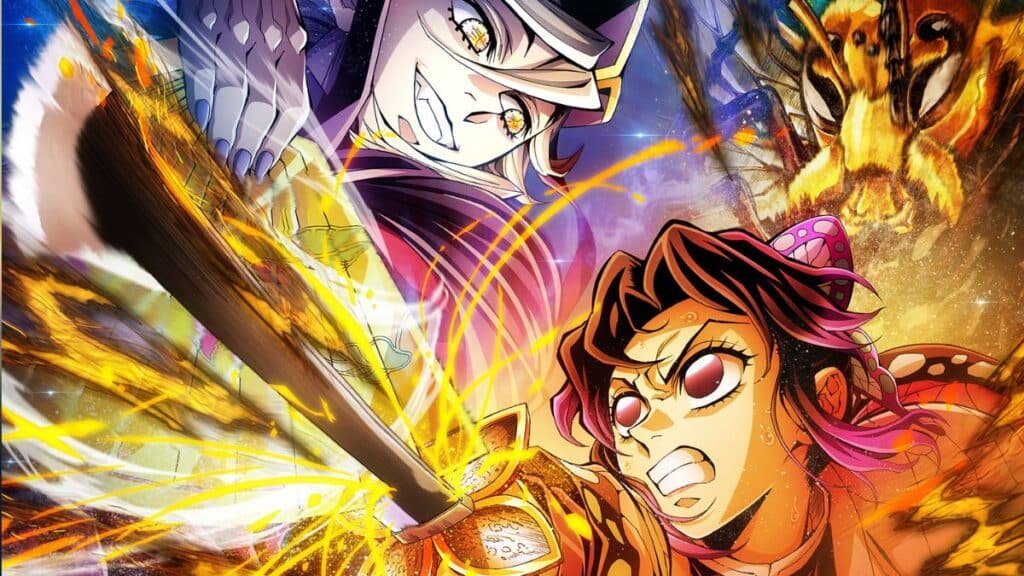 Demon Slayer Castelo Infinito divulga vídeo da luta entre Shinobu e Doma
