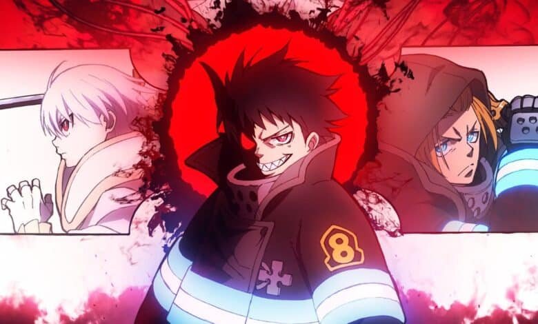 Fire Force Novo visual da 2 Parte da 3ª Temporada antes da estreia em 2026