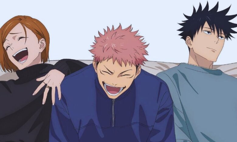 Jujutsu Kaisen Nobara comemora aniversário com Yuji e Megumi em nova arte especial