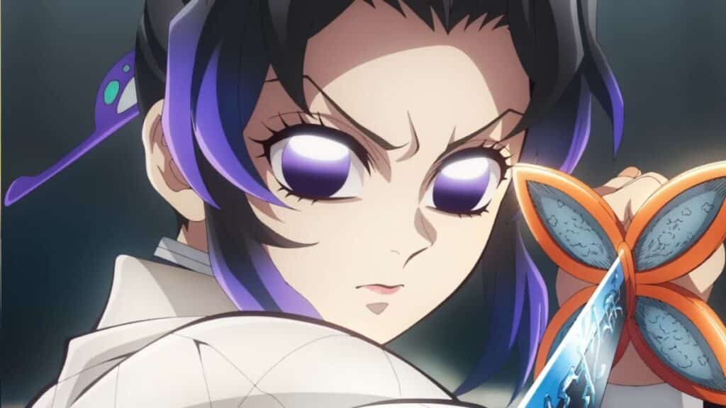 Demon Slayer: Castelo Infinito divulga vídeo da luta entre Shinobu e Doma 2 Shinobu Ações especiais antes da estreia Demon Slayer Castelo Infinito