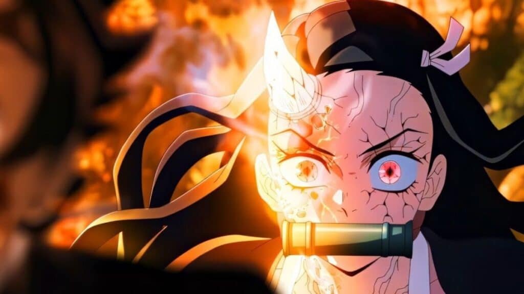 Nezuko Morre em Demon Slayer? A Verdade Sobre o Destino da Personagem 3 A cena mais tensa Nezuko contra o sol