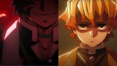 Demon Slayer: Castelo Infinito Zenitsu vs Kaigaku no novo Visual Oficial e Teaser 7 Demon Slayer Castelo Infinito Zenitsu vs Kaigaku no novo Visual Oficial e Teaser