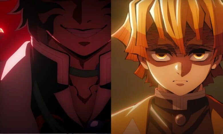 Demon Slayer: Castelo Infinito Zenitsu vs Kaigaku no novo Visual Oficial e Teaser 1 Demon Slayer Castelo Infinito Zenitsu vs Kaigaku no novo Visual Oficial e Teaser