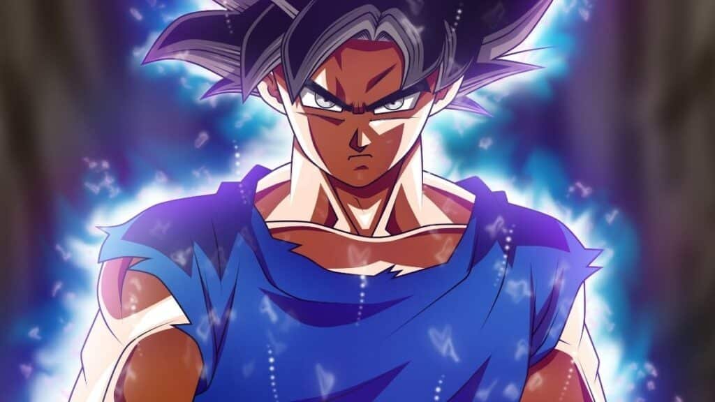 Solo Leveling: 6 Personagens de anime que podem derrotar Sung Jinwoo sem dificuldade 5 GOKU O guerreiro que não tem limites