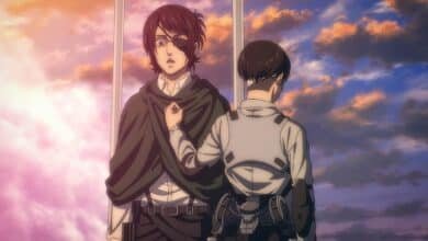Attack on Titan é oficialmente superado por um novo anime 5 O legado de Attack on Titan - Frieren Beyond Journey’s End surpreende e supera gigantes