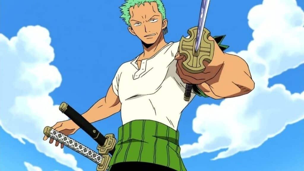 Roronoa Zoro: Oda explica a inspiração por trás do estilo Santoryu 2 O verdadeiro motivo por trás da escolha de Oda - O nascimento do estilo Santoryu