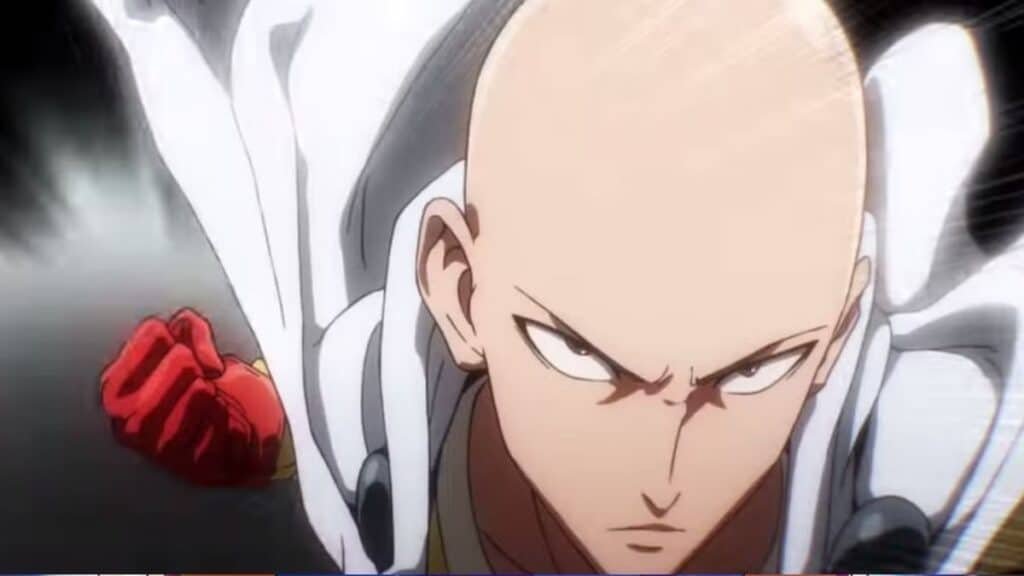 Solo Leveling: 6 Personagens de anime que podem derrotar Sung Jinwoo sem dificuldade 6 SAITAMA O homem que derrota com um soco