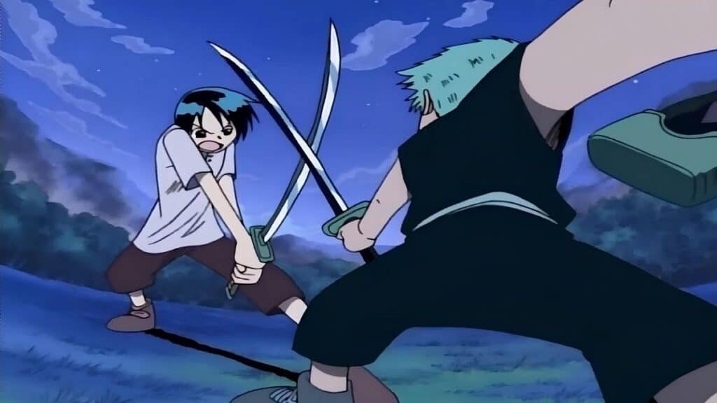 Roronoa Zoro: Oda explica a inspiração por trás do estilo Santoryu 4 Zoro e a promessa feita a Kuina