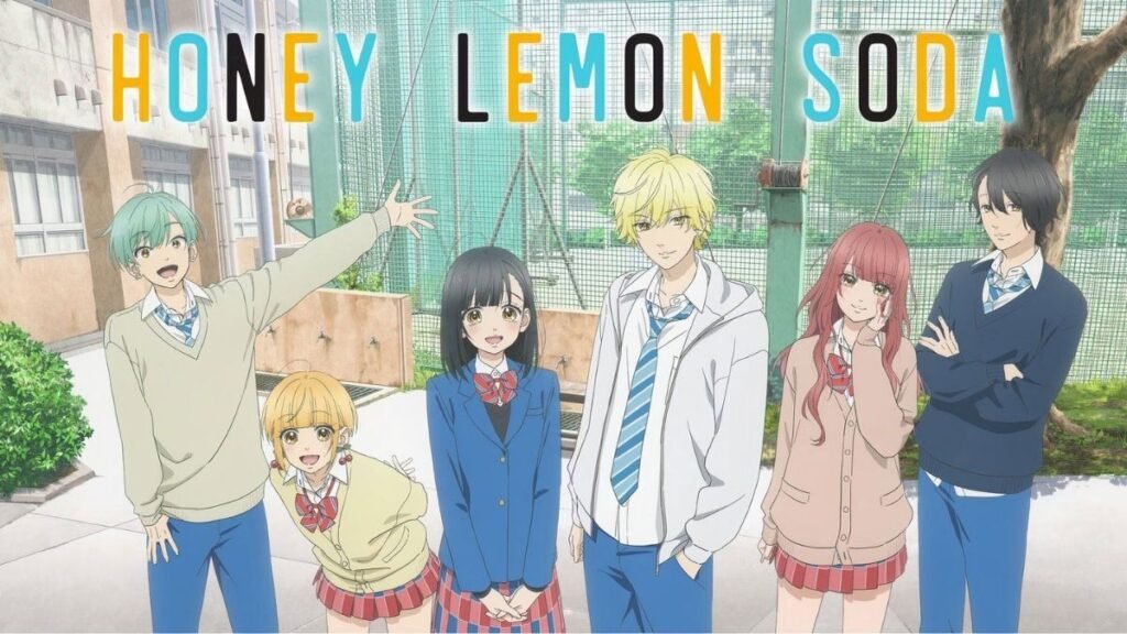 Animes de Romance 2026: Os romance que vão conquistar seu coração 8 Honey Lemon Soda