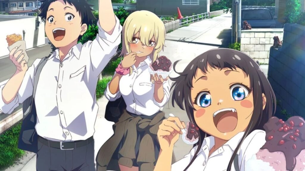 Animes de Romance 2026: Os romance que vão conquistar seu coração 5 Okitsura Me apaixonei por uma garota de Okinawa, mas queria saber o que ela está dizendo