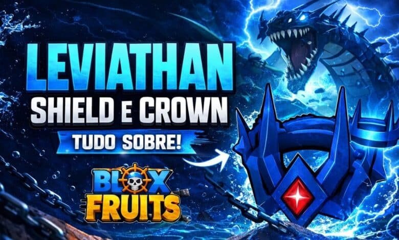 Leviathan Shield e Crown O Set que Define a Imortalidade nos Mares de 2026